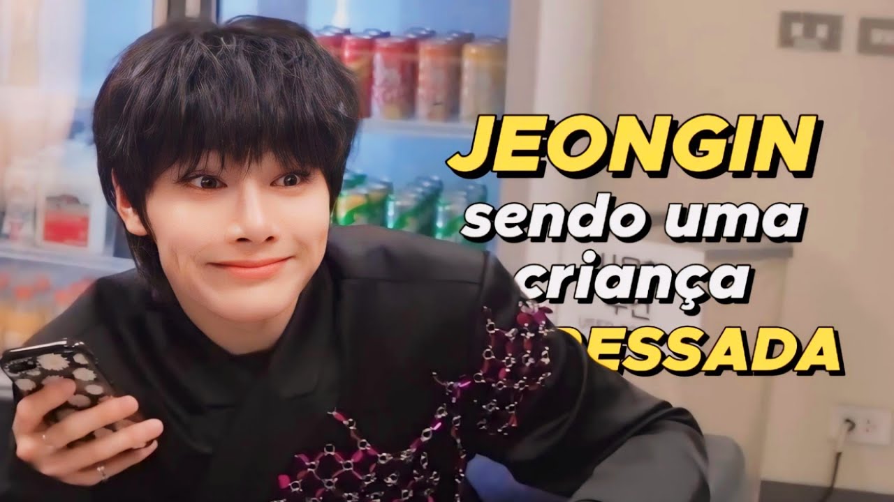 JEONGIN sendo uma criança ESTRESSADA por 10 minutos seguidos