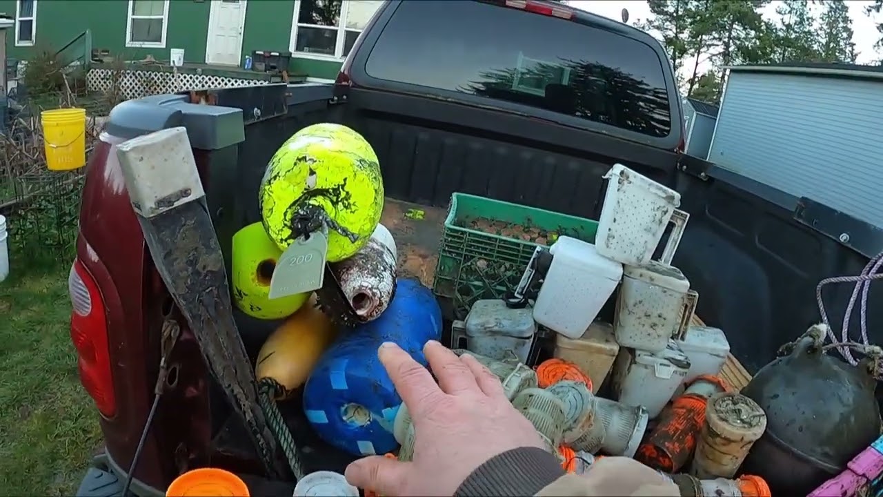 Beach Combing Commercial Crab Gear After Two Major Storms