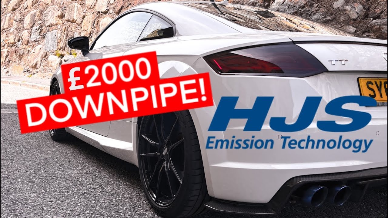 LOUD HJS down pipe for my 2015 Audi TT MK3