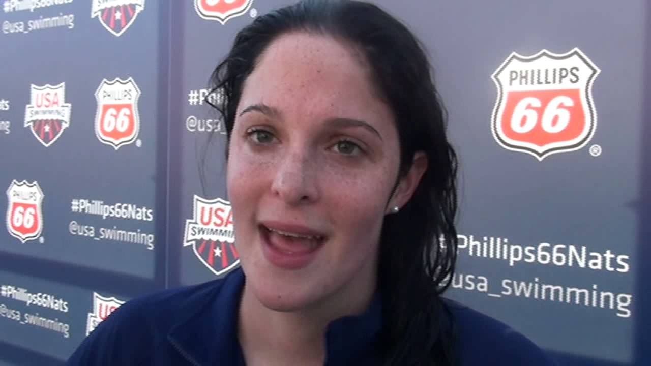 Cammile Adams 200 fly winner 2014 nationals