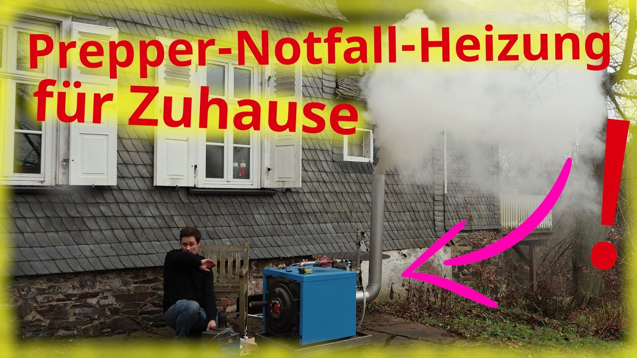 Ob Holz oder Getriebeöl! Diese Heizung soll ALLES verheizen