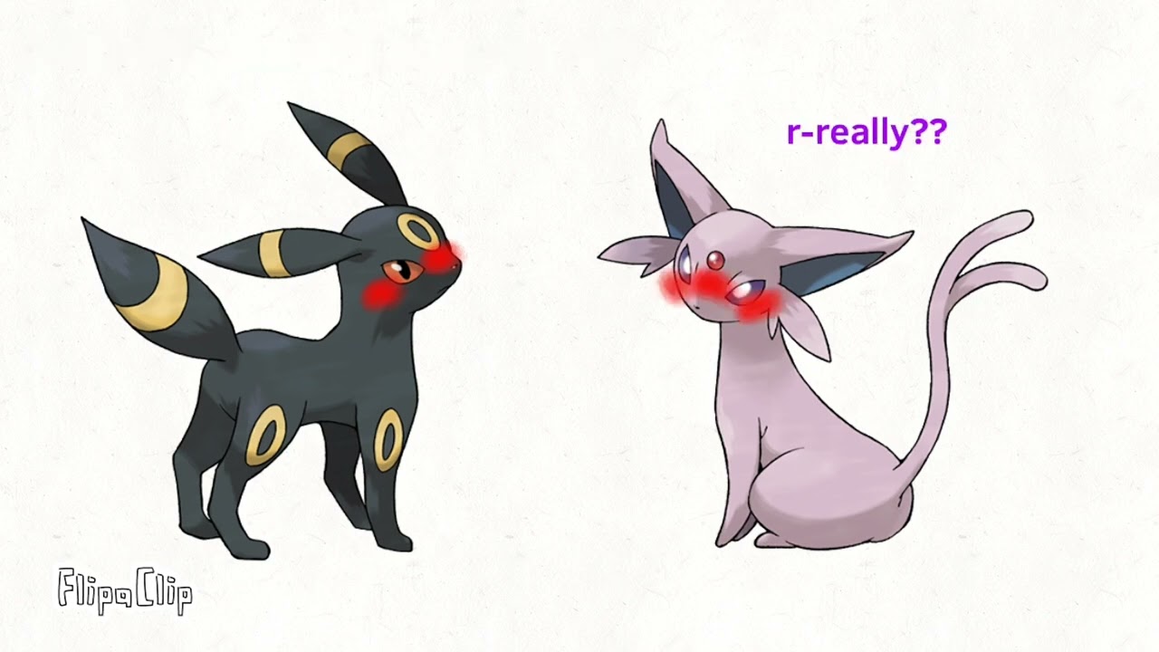 Espeon x umbreon mini movie 💜🖤