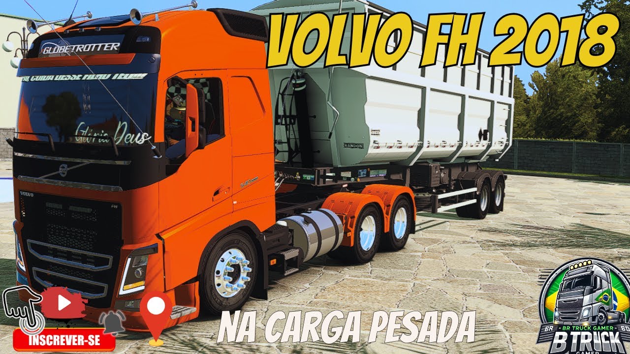 🚛 DOWNLOAD VOLVO FH NA CARGA PESADA – ETS2 1.55 BR 🔥