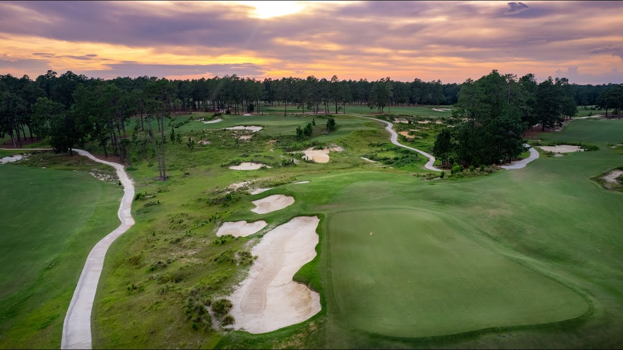 Pinehurst No. 4 in 4K - Course Flyover