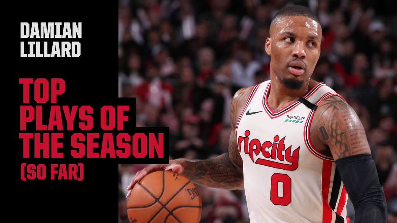Damian Lillard's Top Plays of the Season (So Far) | Trail Blazers Highlights