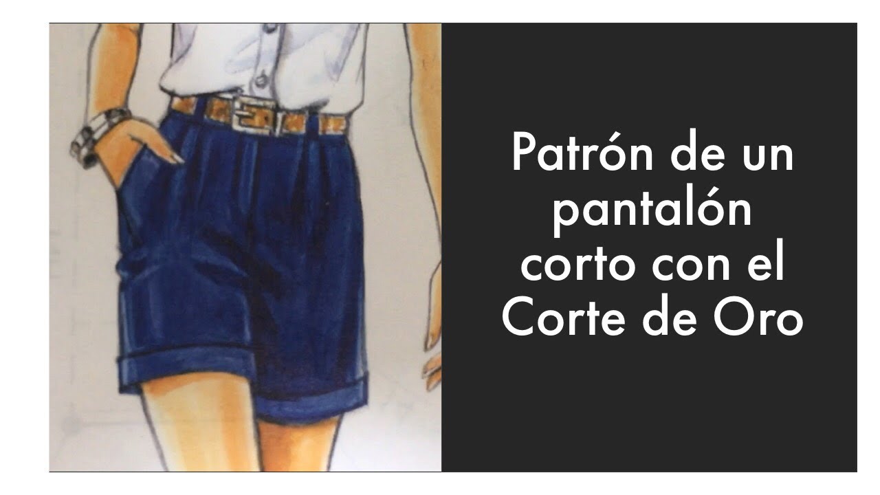 Un pantalón corto con el Corte de Oro