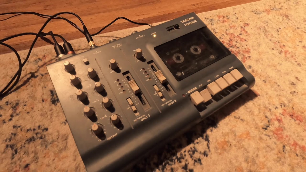Lo-fi Jazz Guitar &mdash; Tascam Porta 02 cassette recorder, &ldquo;It&rsquo;s Been a Long, Long Time&rdquo;