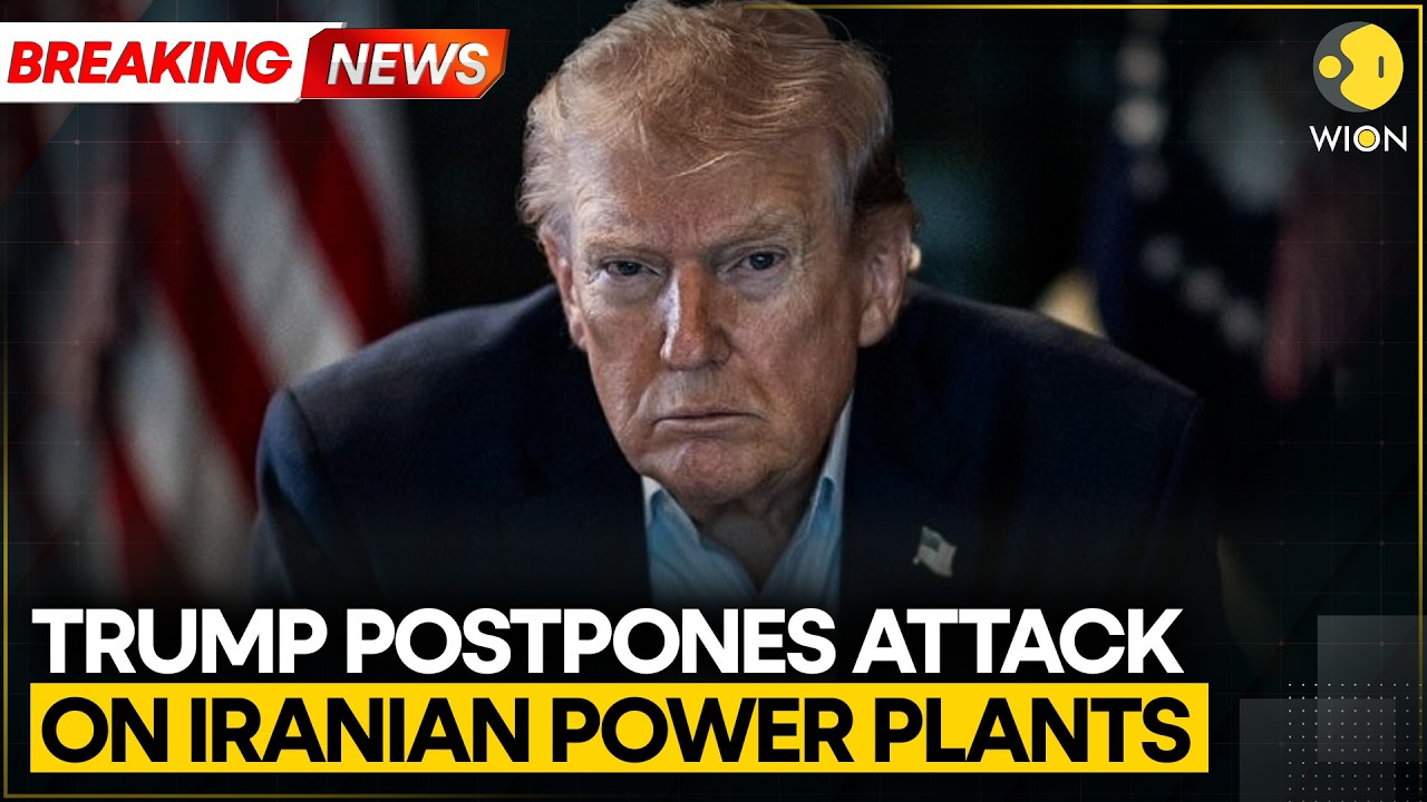 Breaking: Trump Extends Hormuz Strait Deadline | Postpones Strikes on Iranian Power Plants | WION