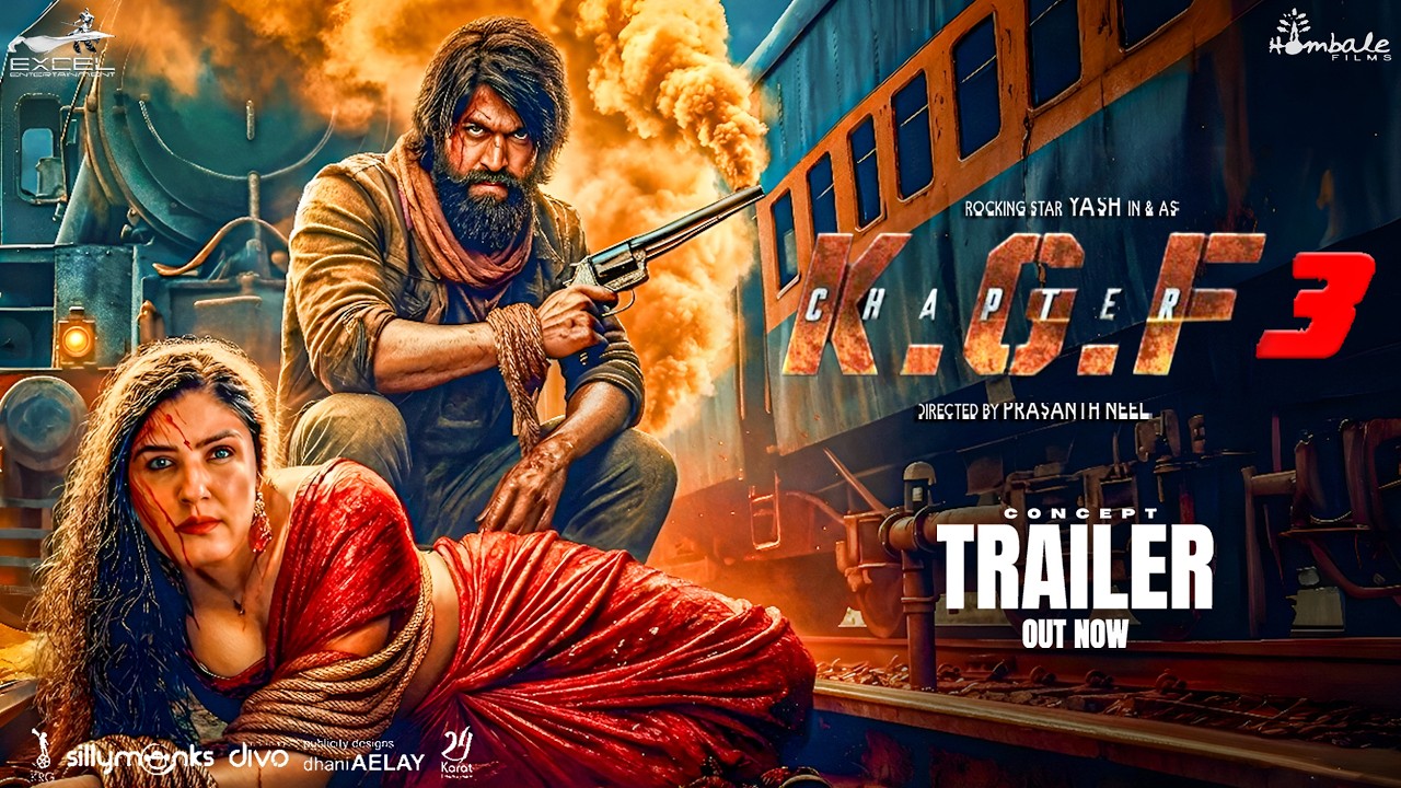 KGF Chapter 3 : Trailer (Hindi) Concept | Yash | Srinidhi Shetty, Raveena Tandon, Prashanth N | 2026