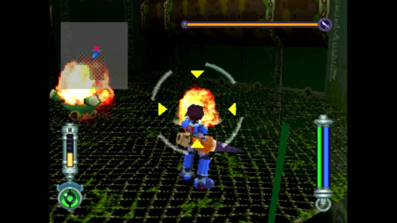 Mega Man Legends 2 - Mega Man vs. Bola