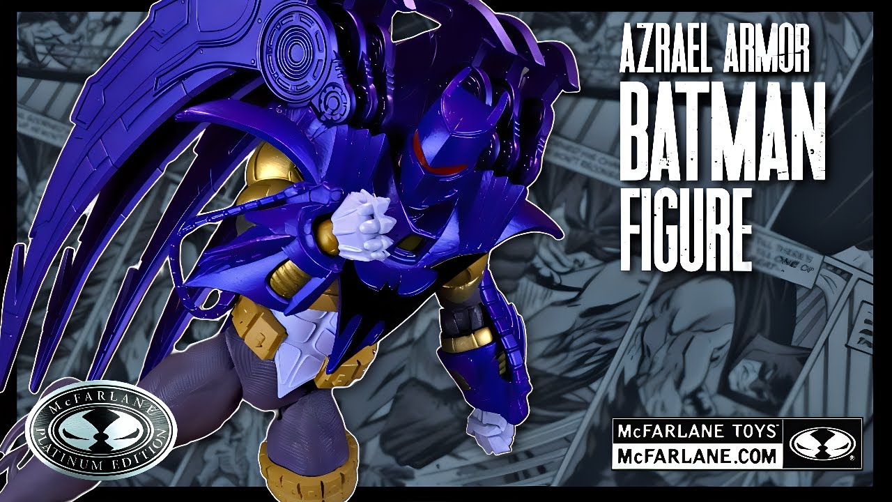 McFarlane Toys DC Multiverse Batman Knights End Platinum Edition Azrael Batman Armor