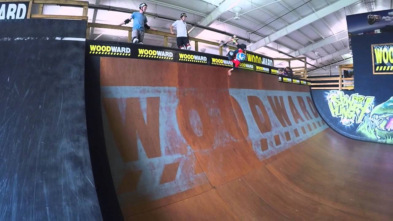 Leif age 9 mini Mega Ramp & Vert @ Woodward
