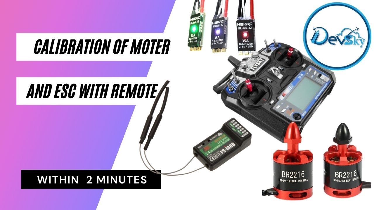 How to Calibrate BLDC Motor & ESC with Remote||Motor not beeping(solution)Esc calibration || PART-3