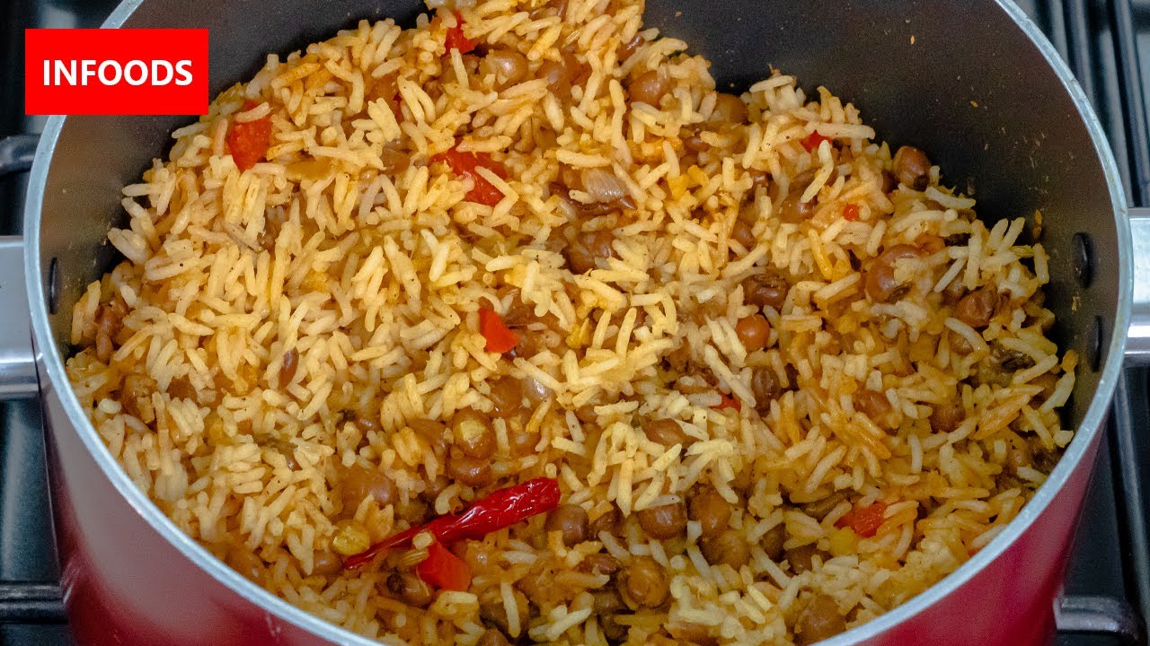 Pigeon Peas Rice Recipe | How to Make Pigeon Peas with Rice | Rice Recipes | Infoods