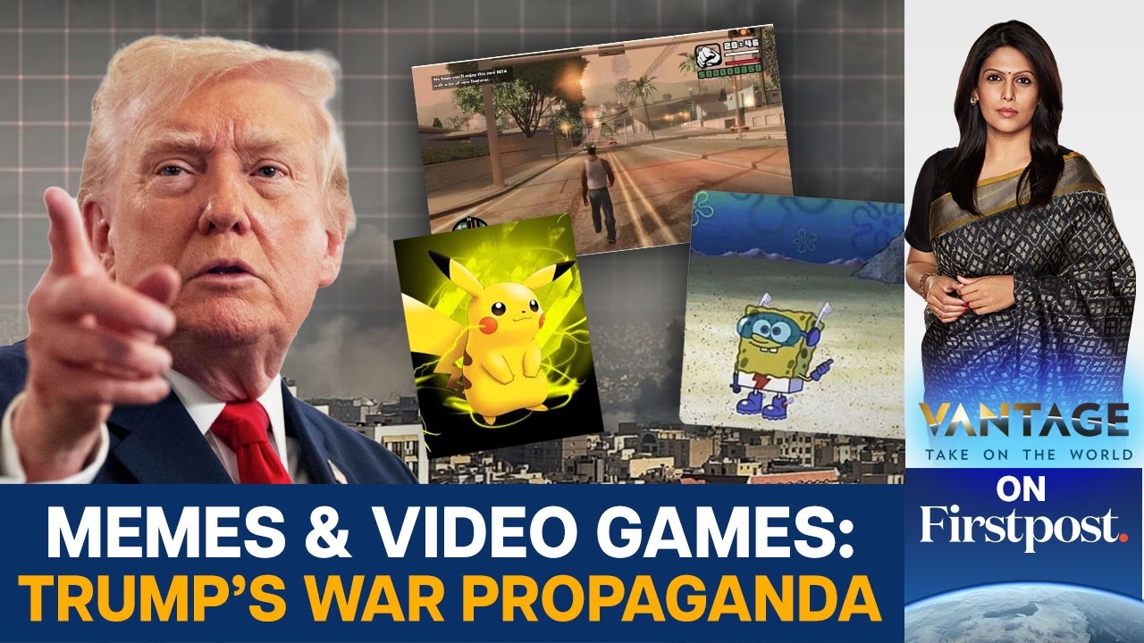 The White House Is Using SpongeBob to Sell The Iran War | Vantage with Palki Sharma