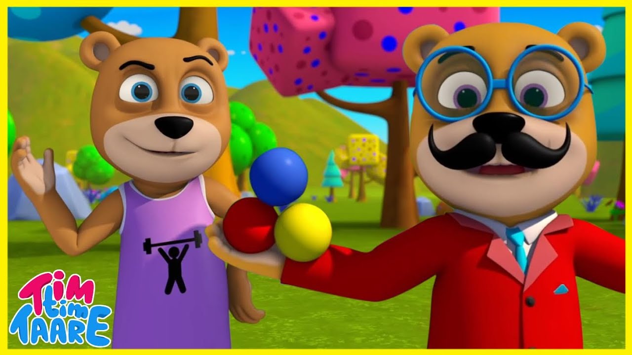 Ek Mota Bhalu, Bam Chiki Bum Bum, Hindi Nursery Rhymes, Hathi Raja