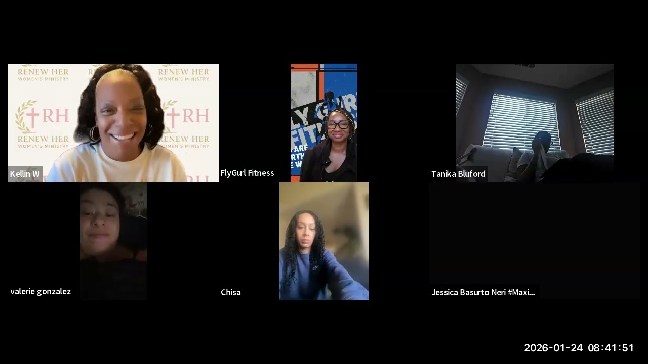 Guest speaker Kenya of Flygurl Fitness session 4