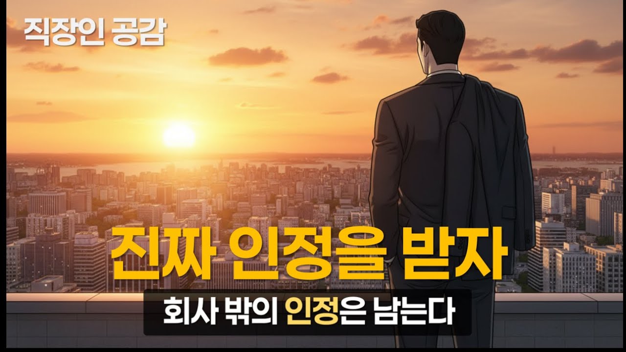 손자는 야근 중 – 제4화 회사 안의 인정은 왜 오래 남지 않을까 | 안에서 인정받는 것과 밖에서 인정받는 것