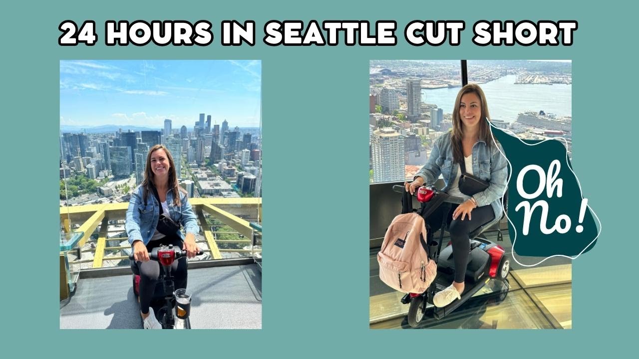 24 hours in Seattle cut short... (and coolest wheelchair lift EVER!)