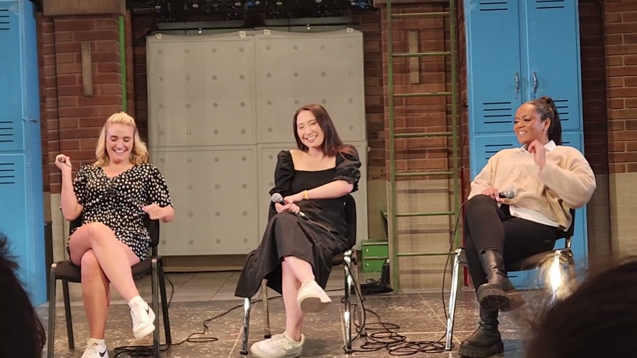 maddi firth, jasmine beel, and vivian panka interview | heathers 