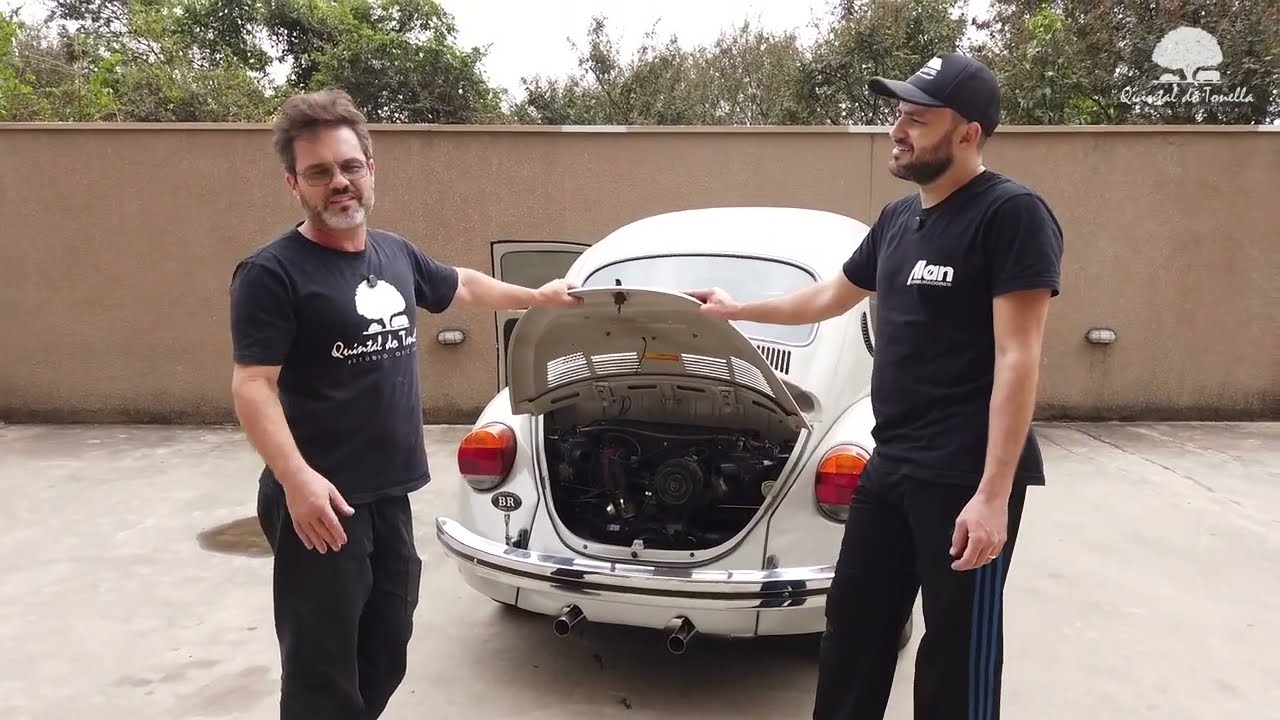 Revisão Fusca a álcool do Marcelo!
