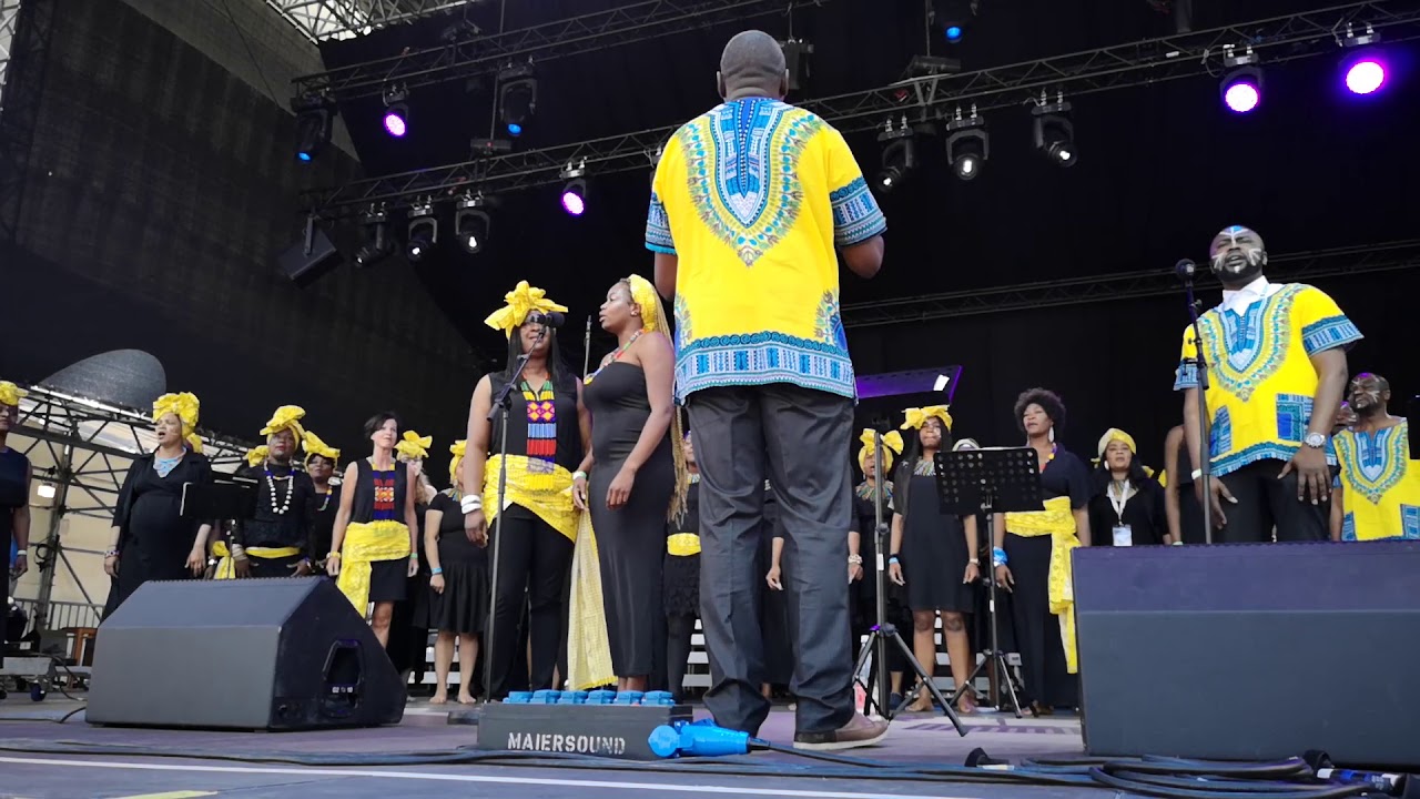 IYC IJT 2019 - Open Air Concert - Full Power from Brussels! African Choir