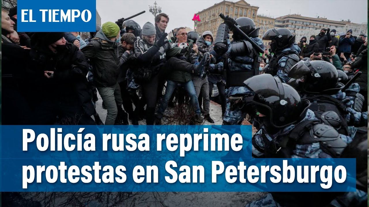 Periodista bogotano registra protesta en Rusia | El Tiempo