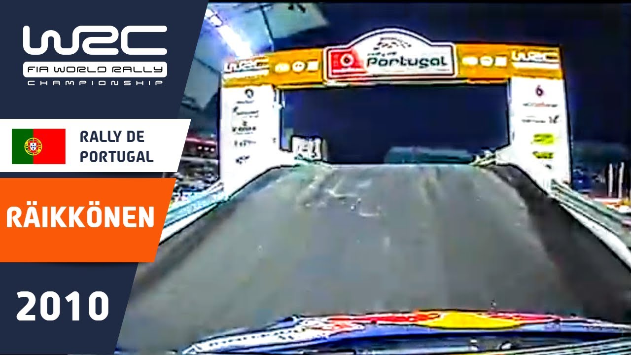 RÄIKKÖNEN onboard Rally de Portugal 2010 Estádio Algarve stadium Stage 1