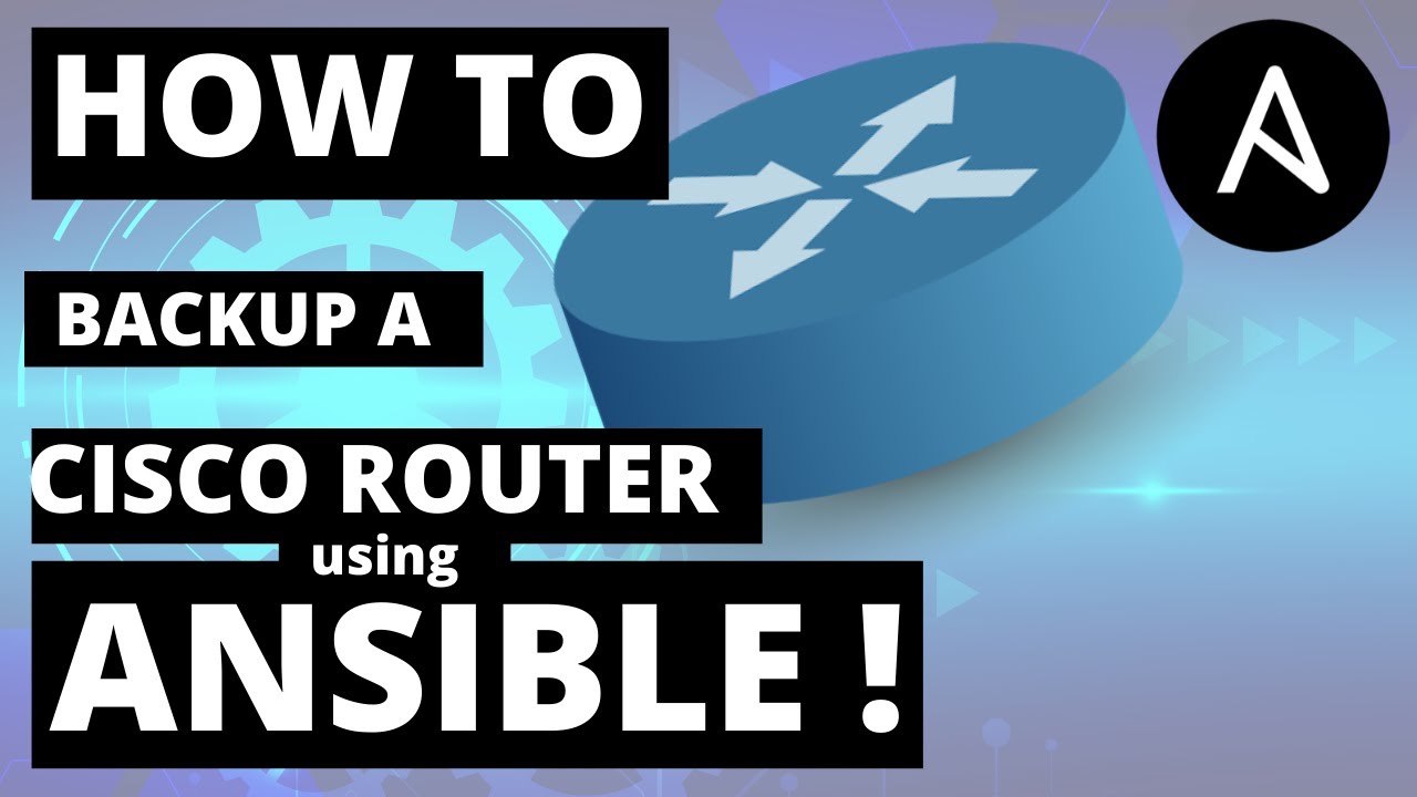 Пример Ansible Playbook для резервного копирования конфигурации маршрутизатора или коммутатора Cisco