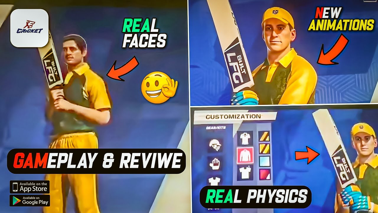 🔥 E-Cricket NEW FOOTAGE! Full Detailed Review | Gameplay & Graphics 😍