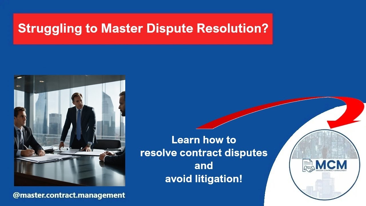 What's Holding You Back from MASTERING Dispute Resolution?