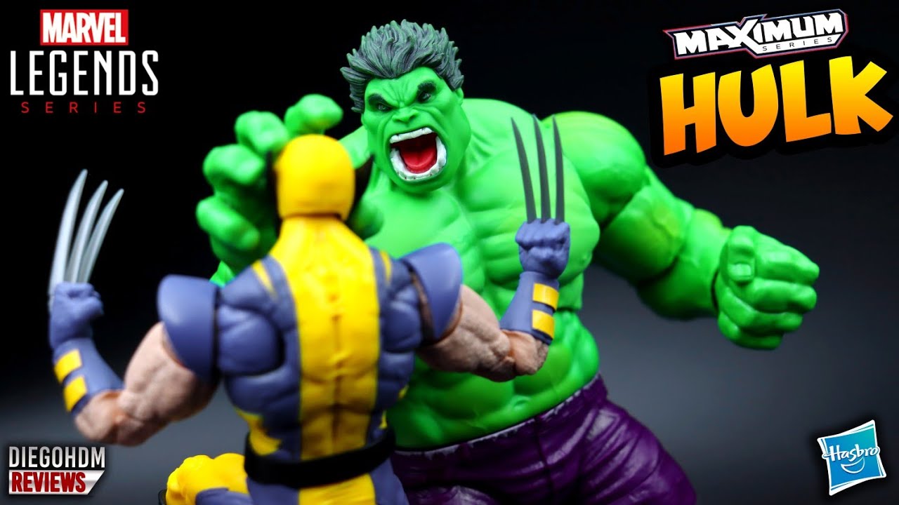 HULK MAXIMUM SERIES Marvel Legends Unboxing e Review
