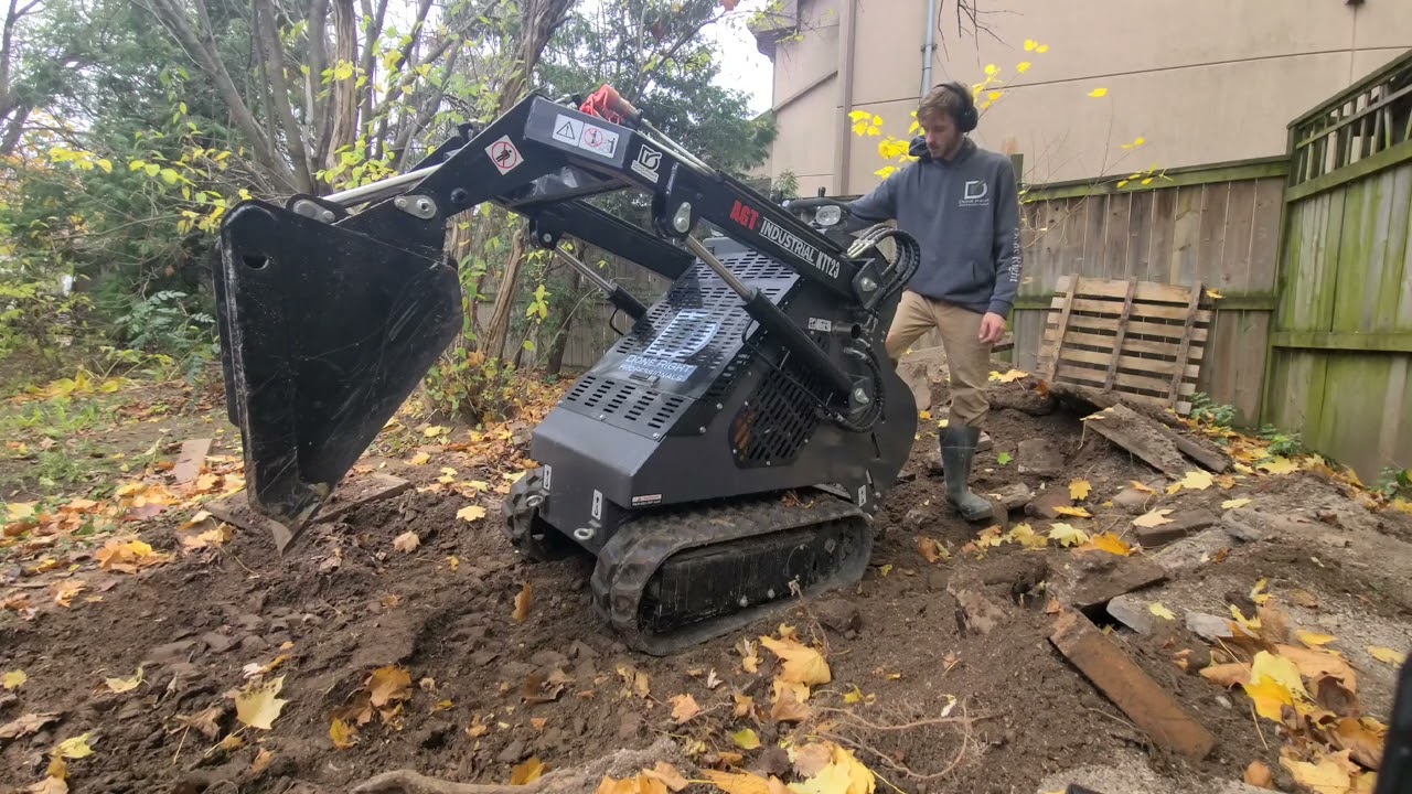 AGT KTT23- the purchase of and first use on jobsite with forks and a bucket.