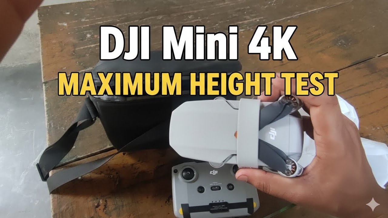 Height Test for DJI Mini 4K Drone
