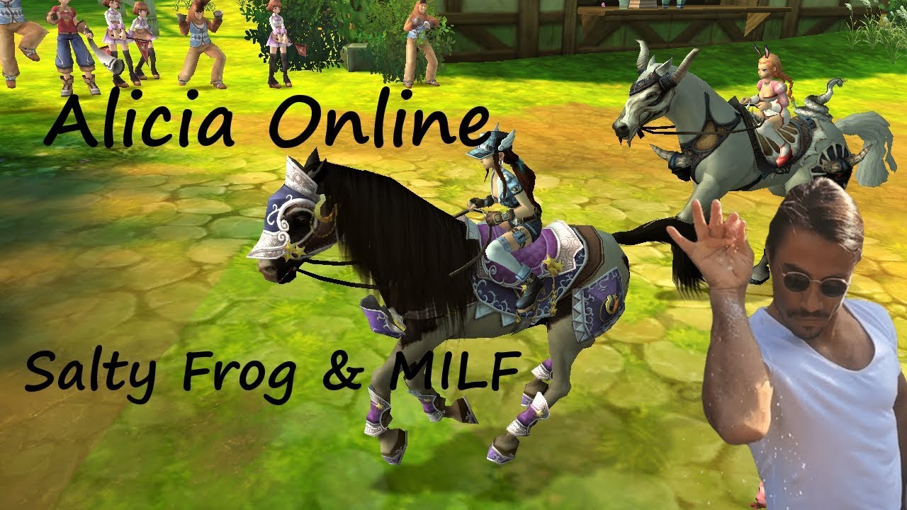 Alicia Online - SALTIEST FROG AND MILF BATTLE FOR POWER IN TEAMS!