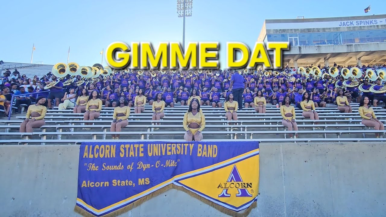 (Gimme Dat) 🎶Alcorn State 'Sounds of Dynamite' Marching Band- Golden Girls vs.Prairie View 2025