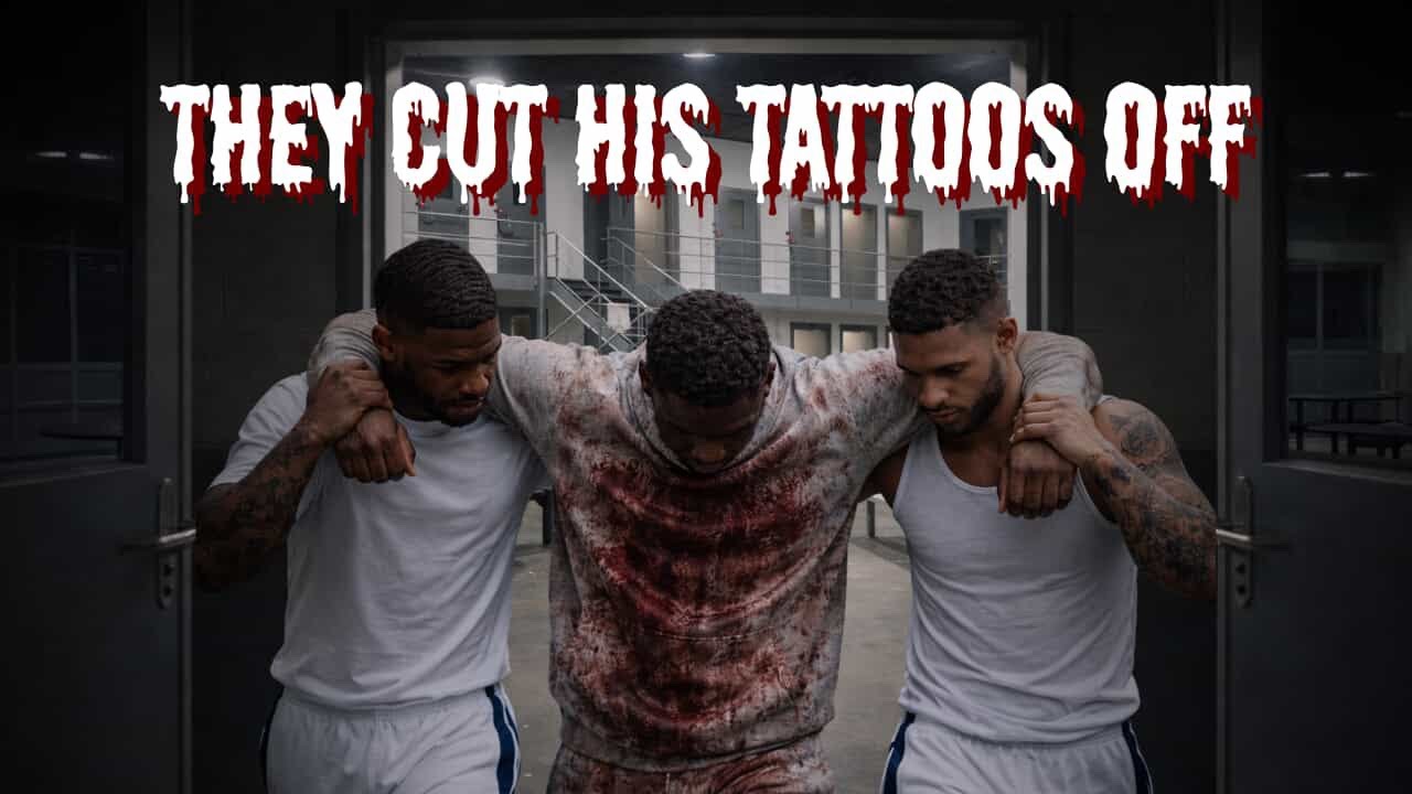 PRISON STORY: THEY CUT THE TATTOO OFF HIS CHEST