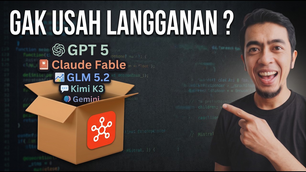 Cara Koding pake AI Gratis serasa unlimited ! pengenalan 9Router untuk pemula #vibecoding #9router