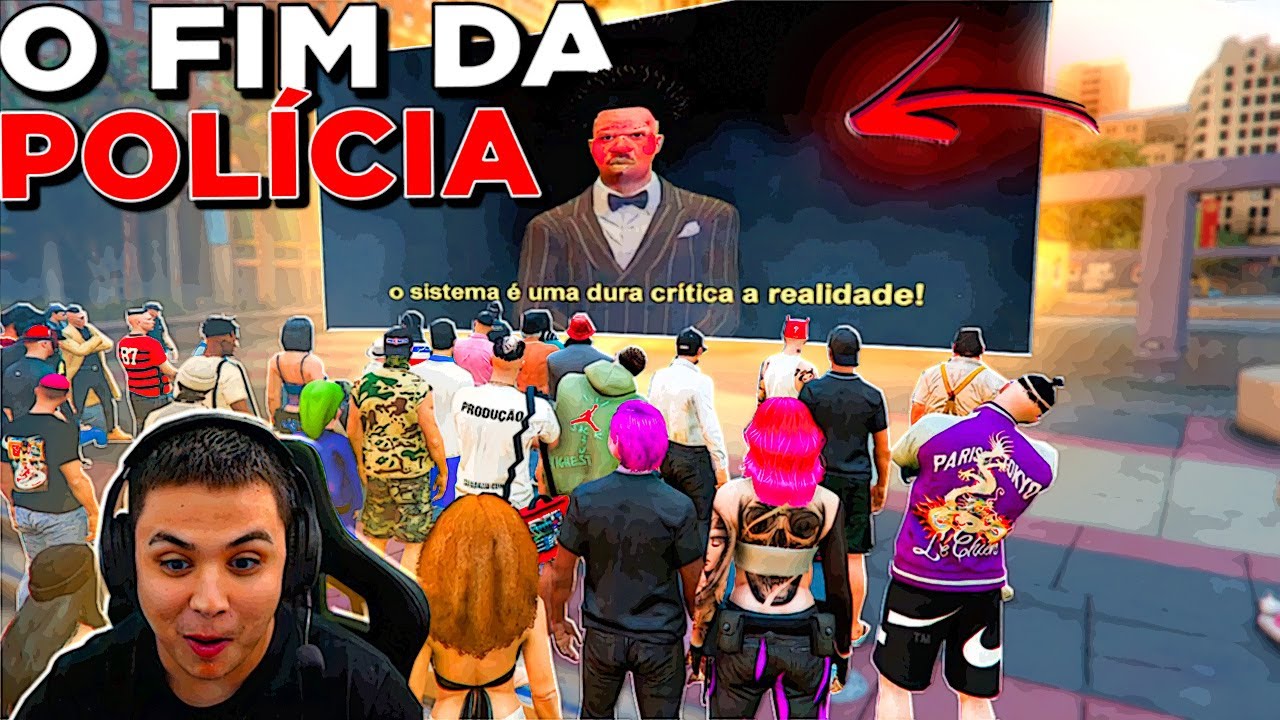 DESMASCAREI OS CHEFÕES DA C0RRUPÇÃO DA CIDADE no GTA RP! (Modder Clips)