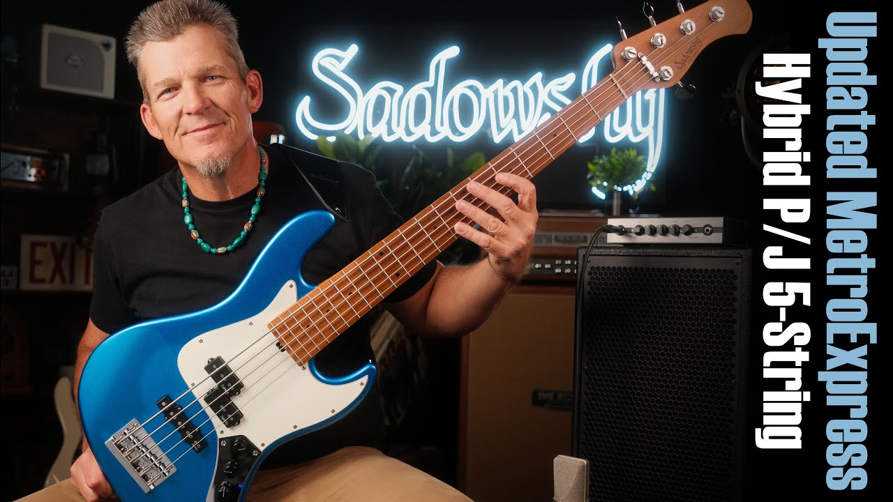 2023 Update | The Sadowsky MetroExpress Hybrid P/J 5-String Bass | w. Andy Irvine