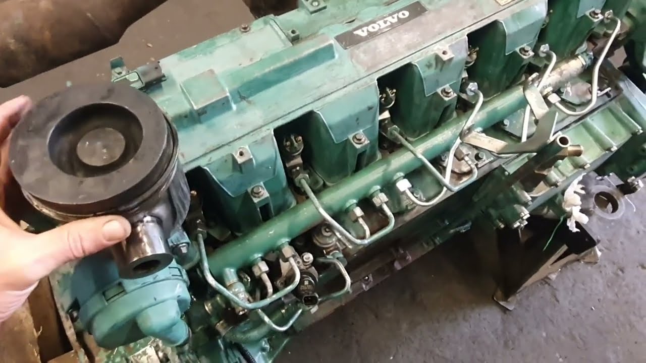 Ruido en el motor D7E, se repara.Volvo 240/290cnl