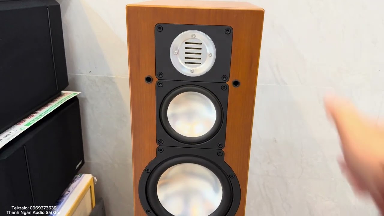 Cặp Loa ELAC model: 516 Đức ghép với Ampli Denon S10 | 0969373639