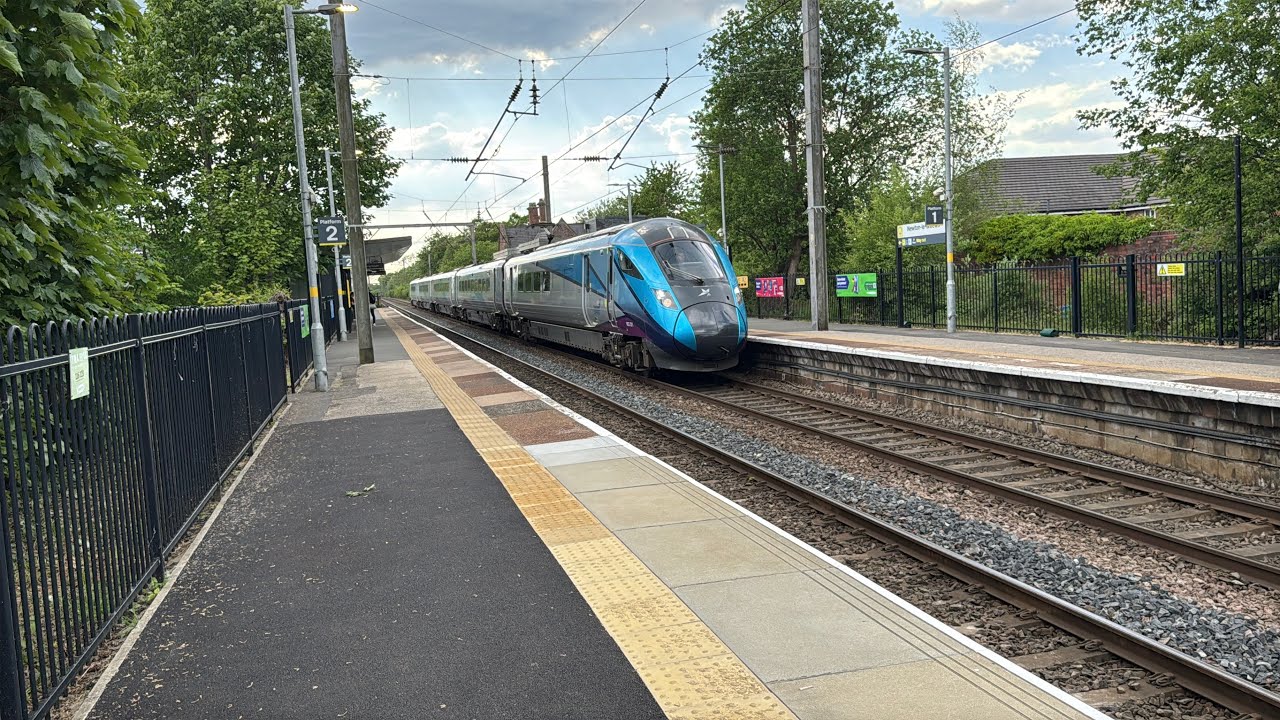 Transpennine Express, Northern and Transport For Wales Trains at Newton-le-Willows on May 12th 2025