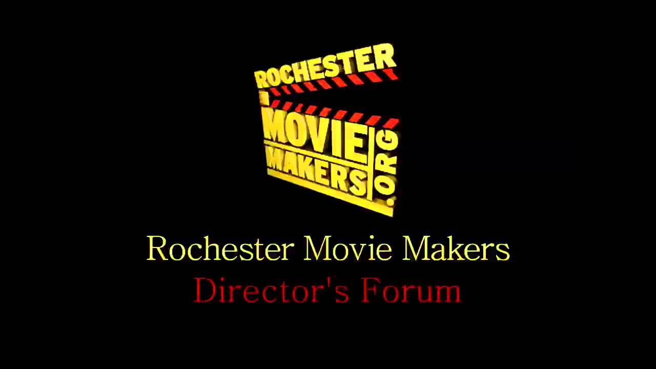 Rochester Movie Makers Directors Forum Animated Logo