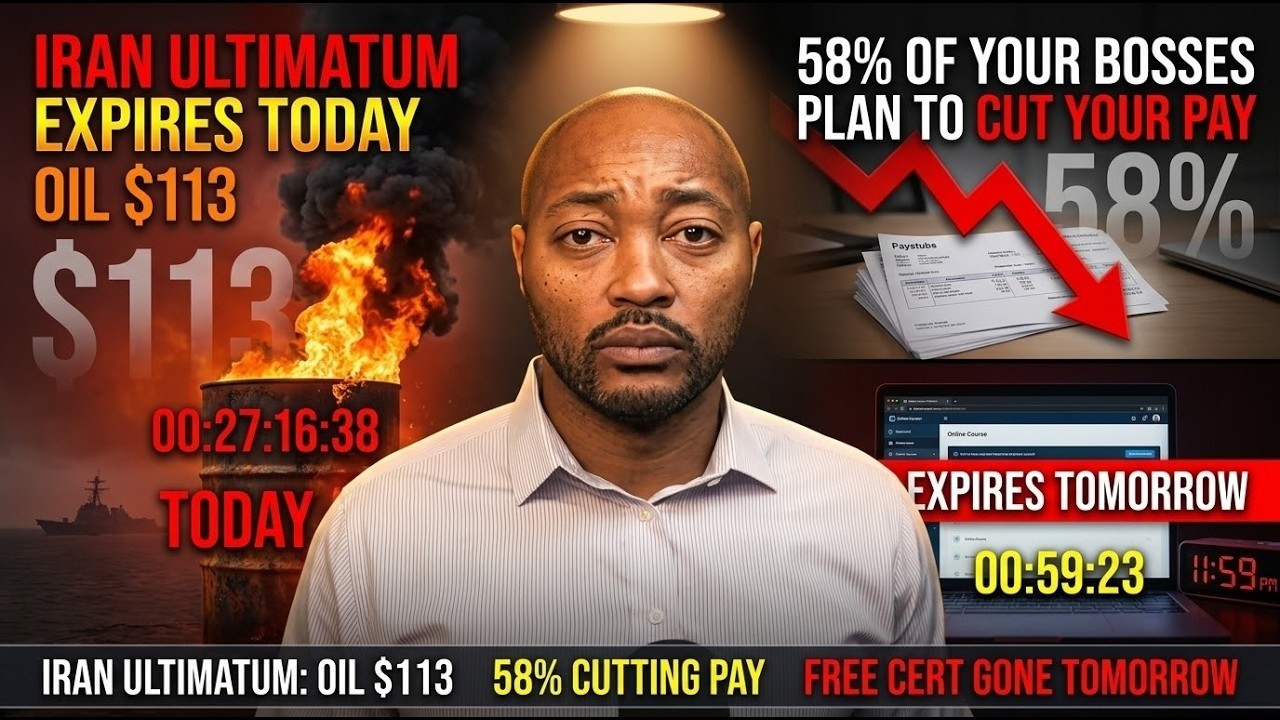 Ультиматум Ирана истекает сегодня: нефть 113 долларов + 58% вашего босса планируют сократить вашу...