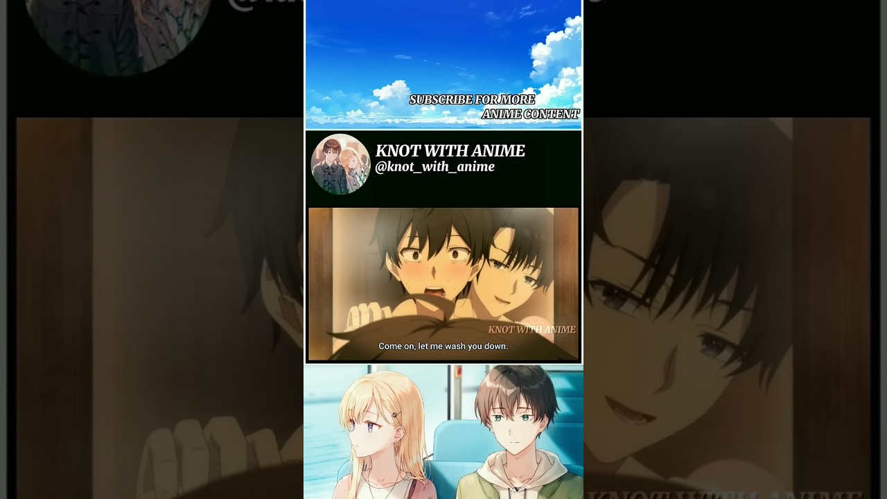 Close your eyes 👀😅 | Can a Boy-Girl Friendship Survive | #anime #animeedit #shorts