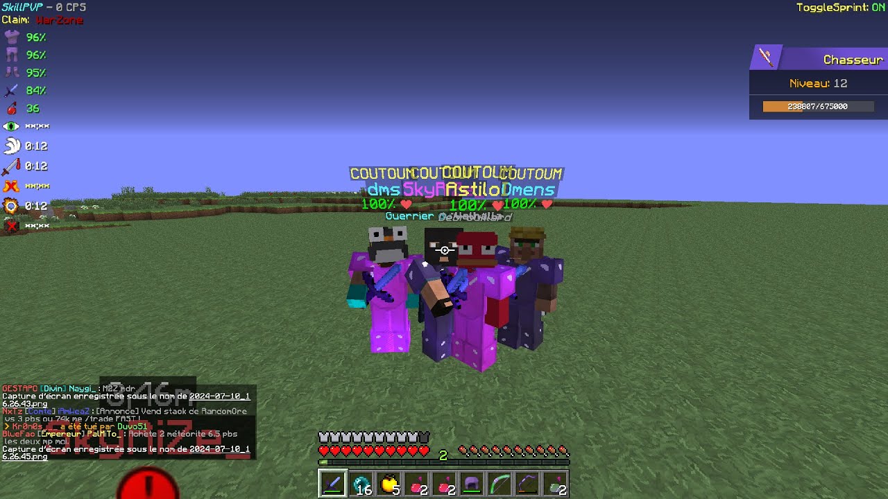 Dropped montage ubuesque (sans autoclick xd) - SkillPvP 🌌 #43