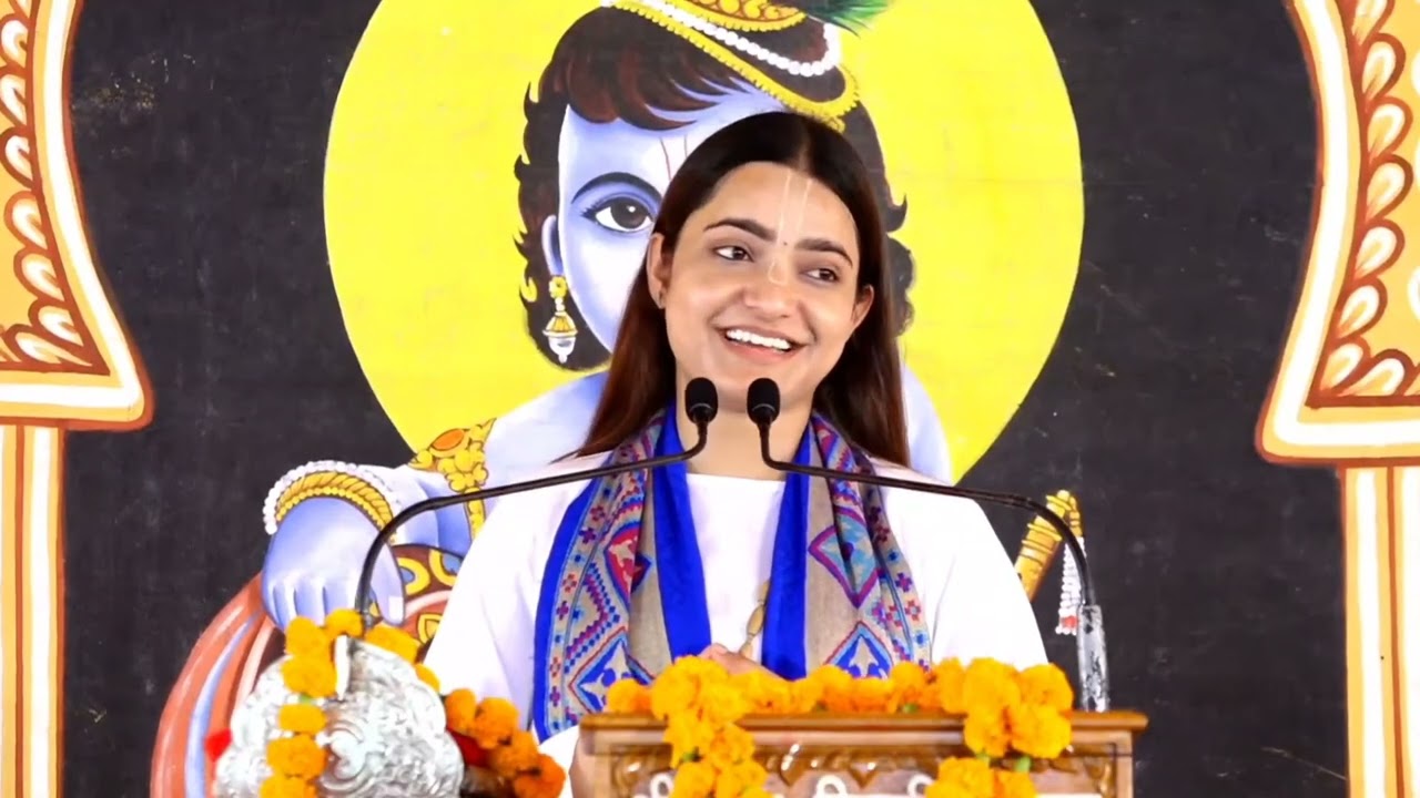 Devi Krishnapriya ji maharaj Bhagwat katha Day-2 (part-2) // Agra UP Bhagwat katha Day-2 #katha