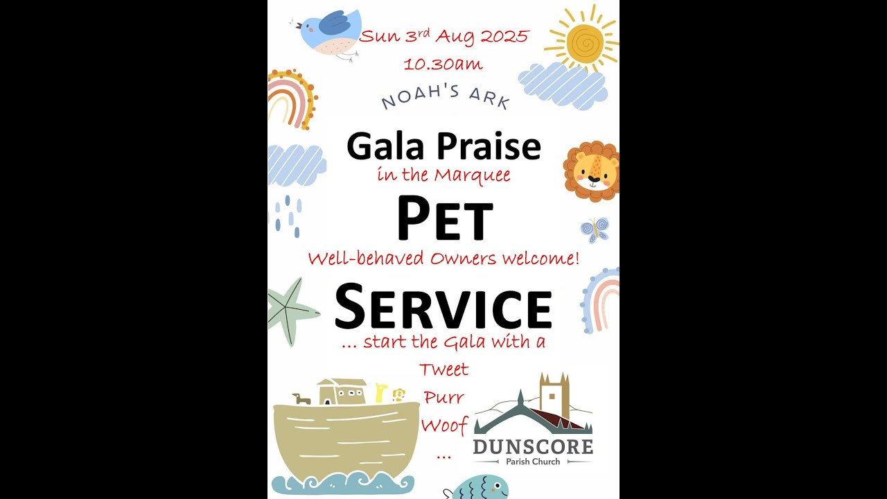 Dunscore Gala Service - 3rd August 2025