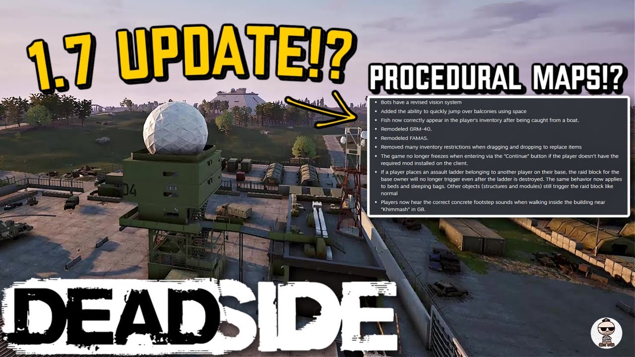 Deadside 1.7 Update PTS, Hears What You Need To Know.